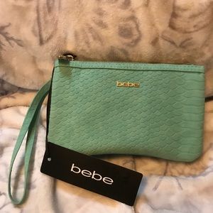 Bebe Triple Wristlet NWT